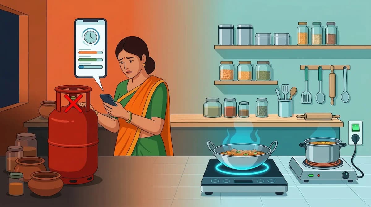LPG Crisis: Black Market Prices Hit ₹4,000 — What Are Your Options?