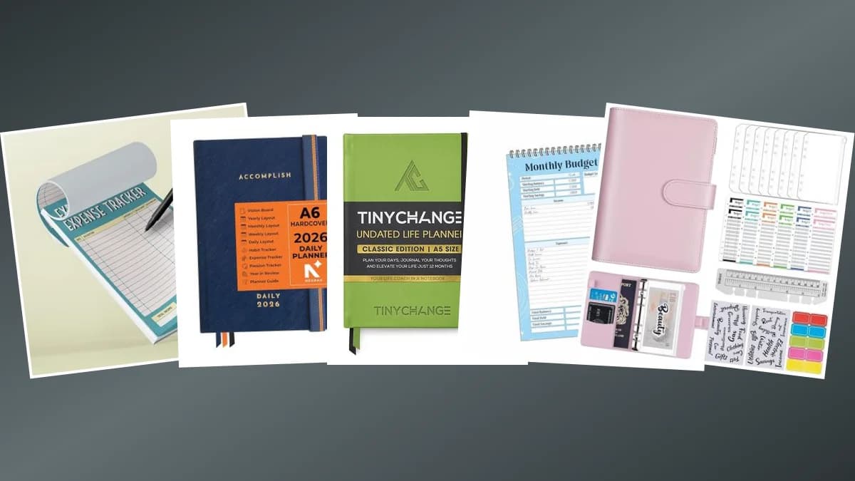 Best Budget Planners & Expense Trackers in India (2026)