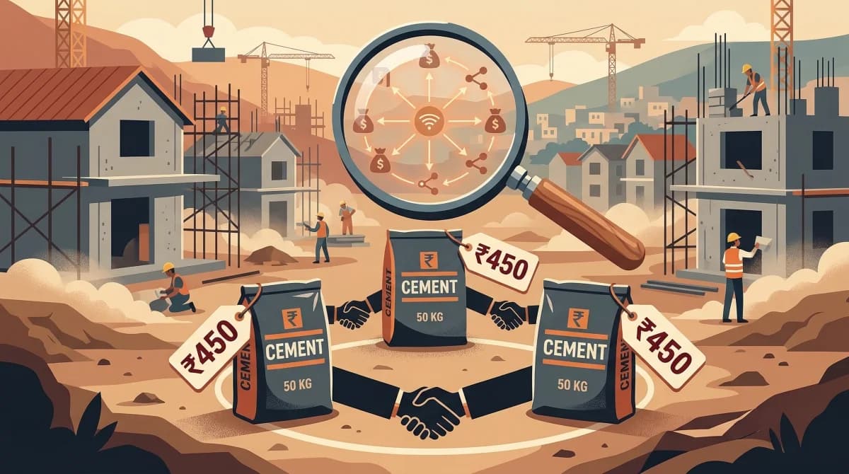 India Cement Cartel Exposed — How Price-Fixing Hit Your Pocket