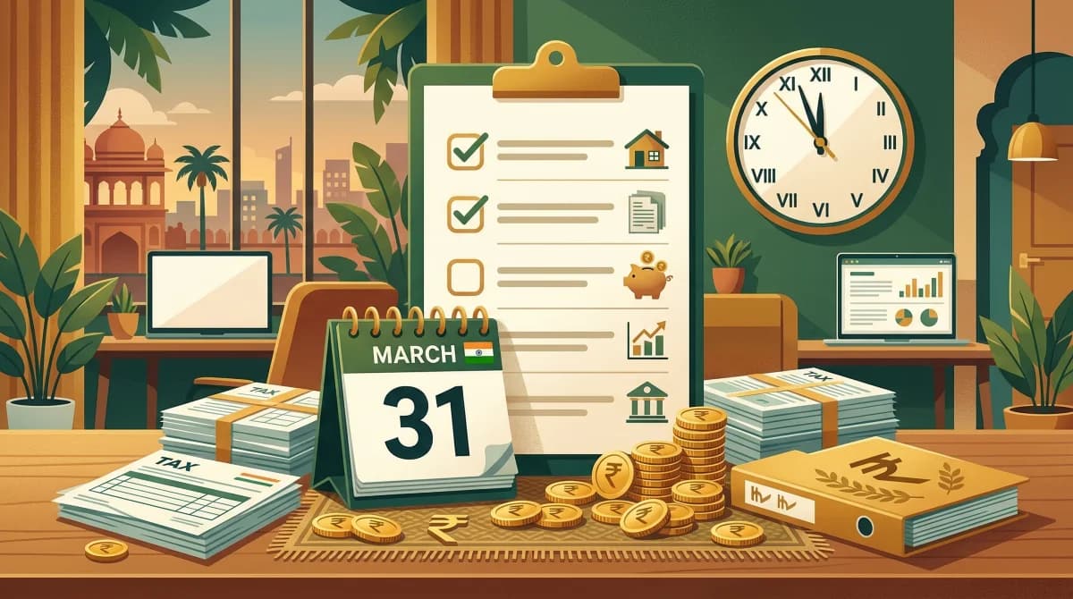 10 Things to Do Before March 31 — Your Financial Year-End Checklist