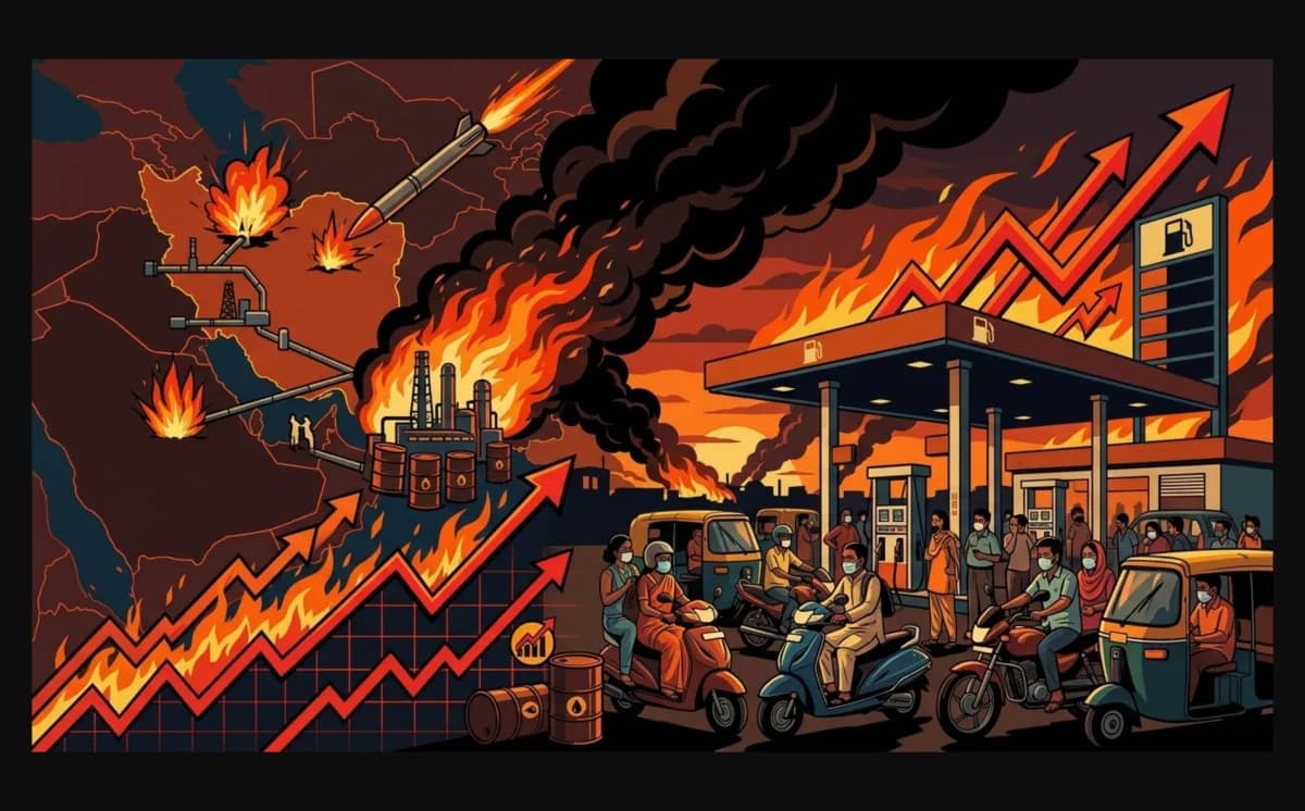 Iran Strikes Gulf Energy Facilities — What It Means for India's Oil Bill