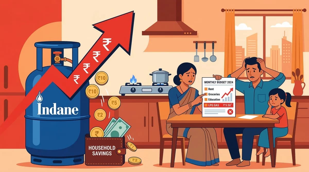 LPG Price Hike ₹60: New City-Wise Rates from March 7