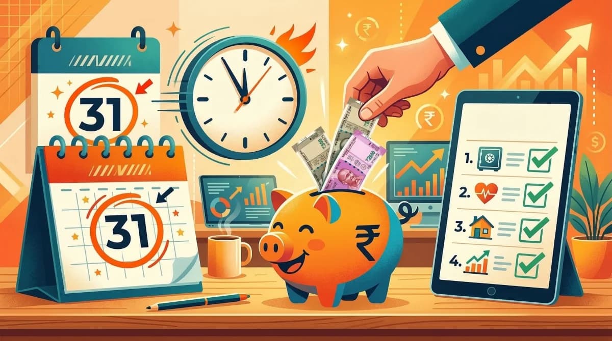 March 31 Deadline: Tax-Saving Checklist for FY2025-26