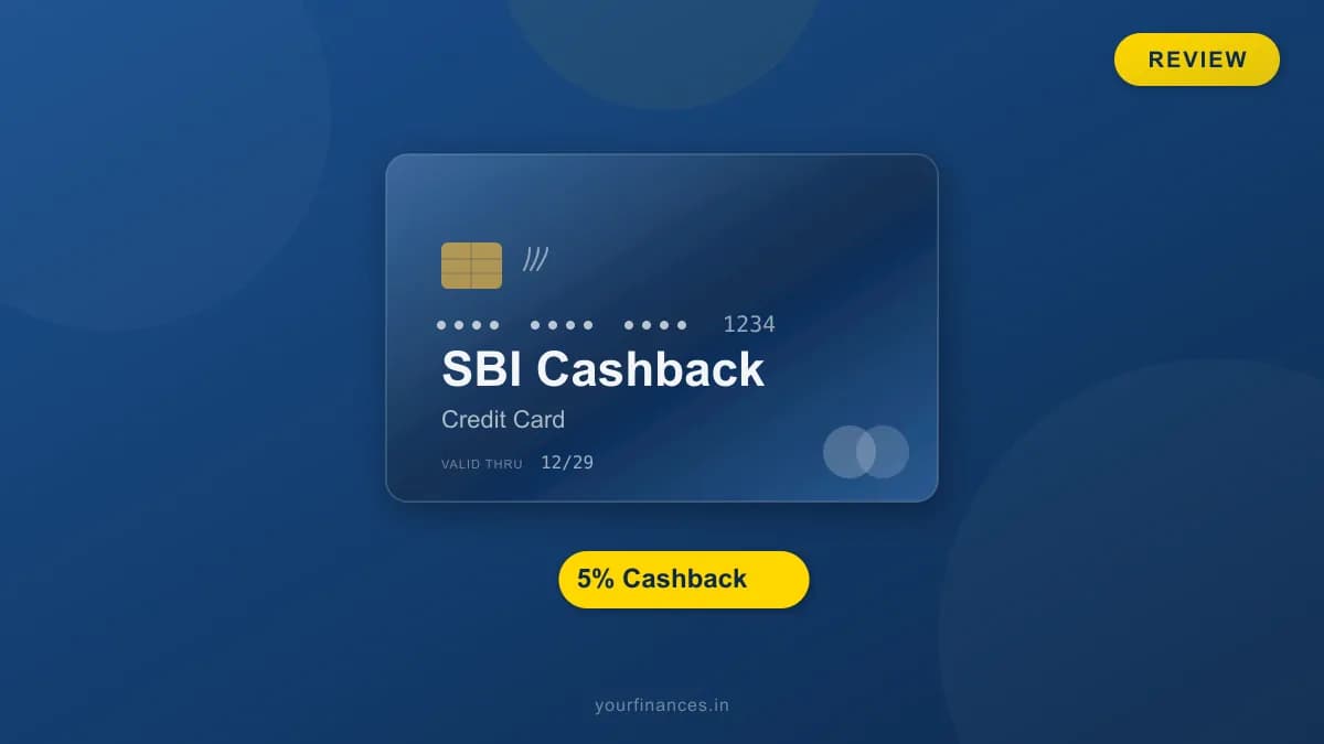 SBI Cashback Credit Card Review: Is 5% Cashback Worth It?