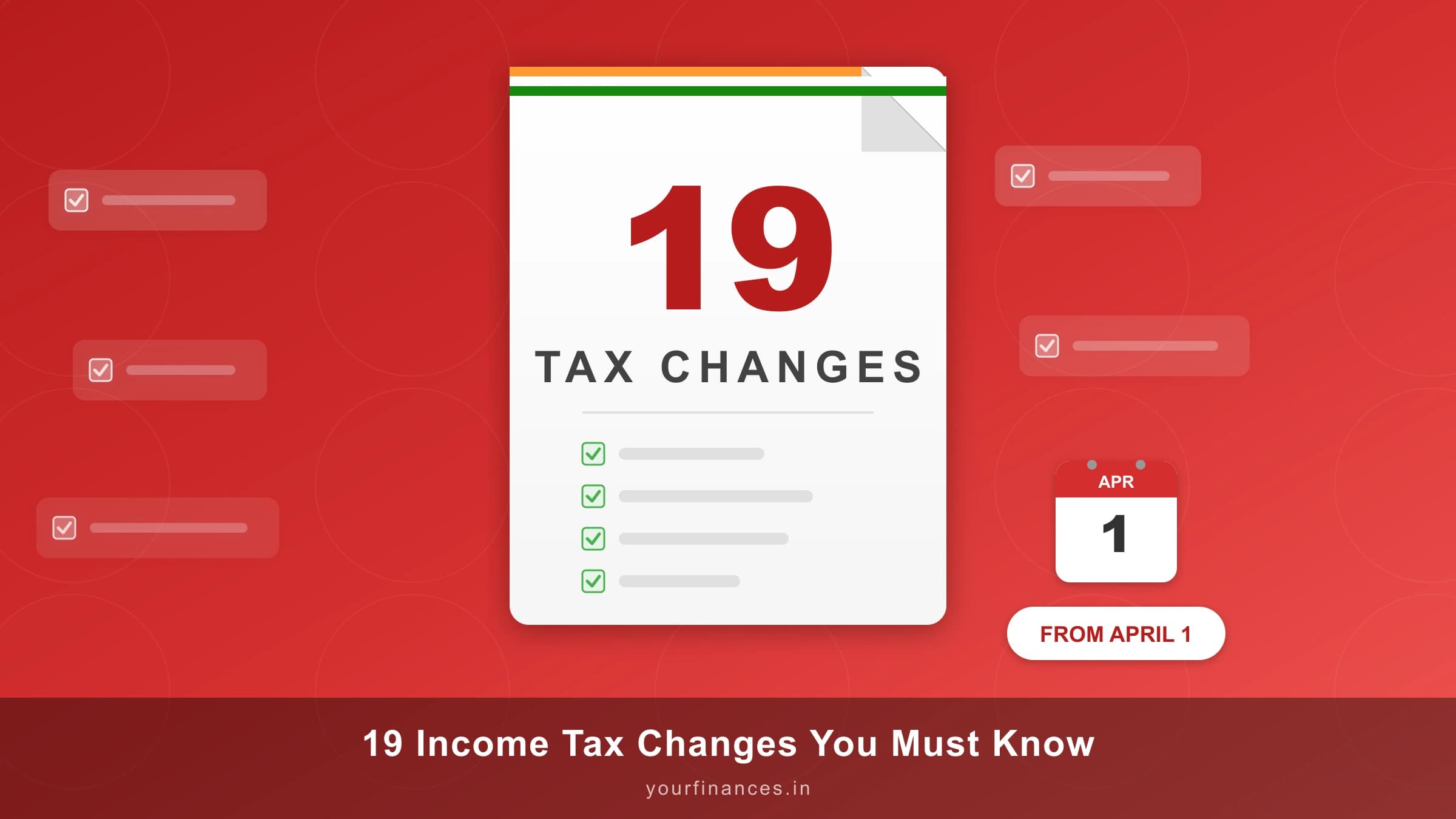 19 Income Tax Changes from April 2026 You Must Know