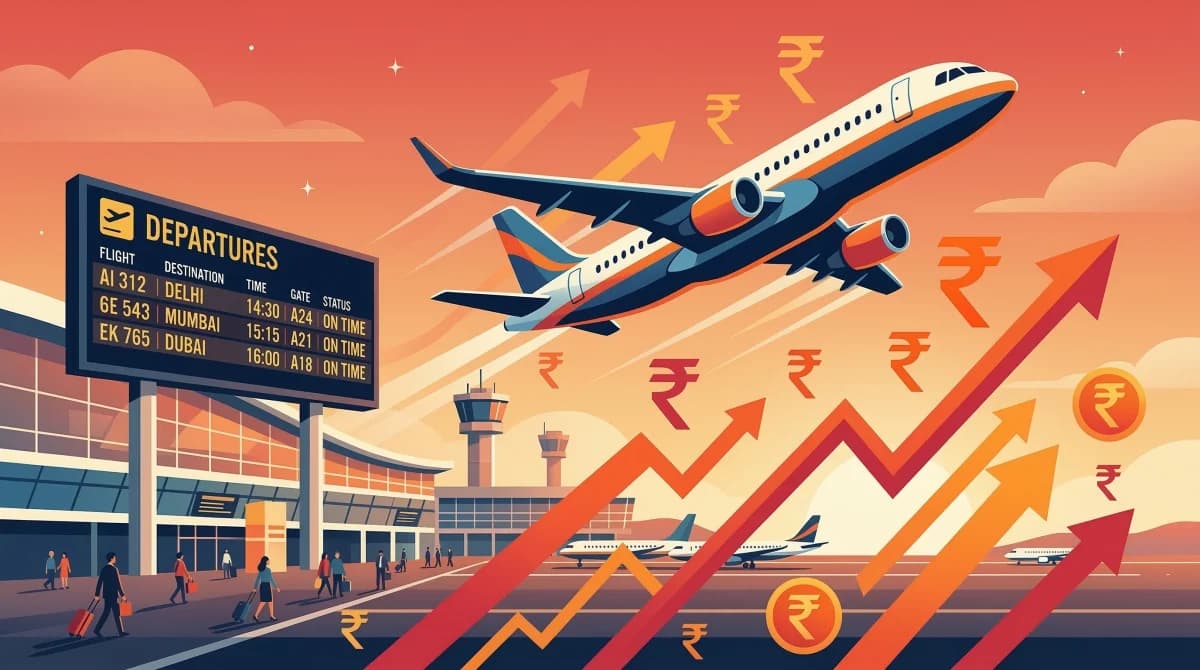 Flight Tickets Getting Costlier: Fuel Surcharges Hit All Airlines