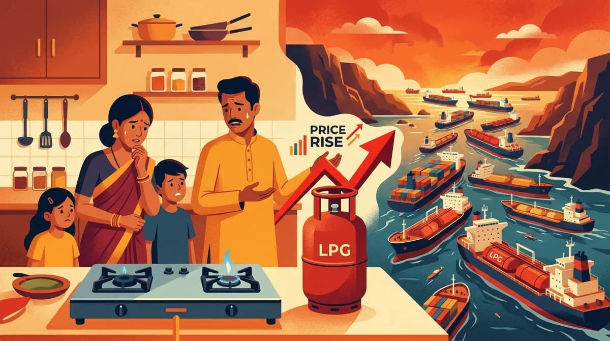 India LPG Crisis — Why Cooking Gas Prices Could Spiral Out of Control