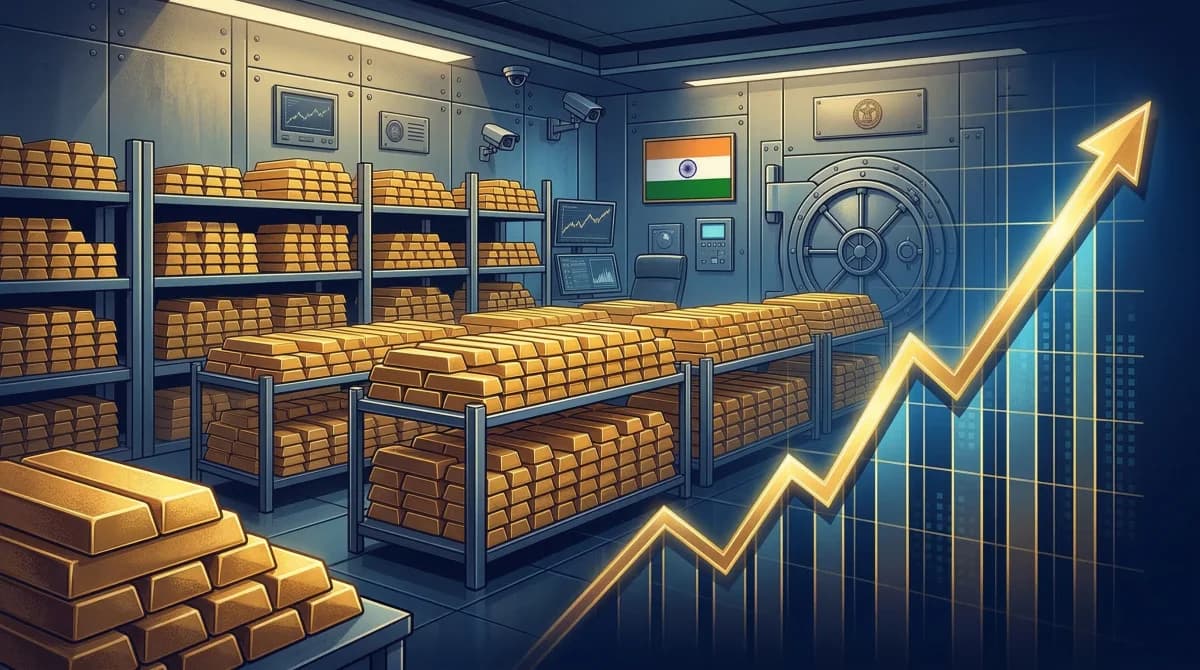 Why Is RBI Buying So Much Gold? India's Gold Reserves Strategy Explained