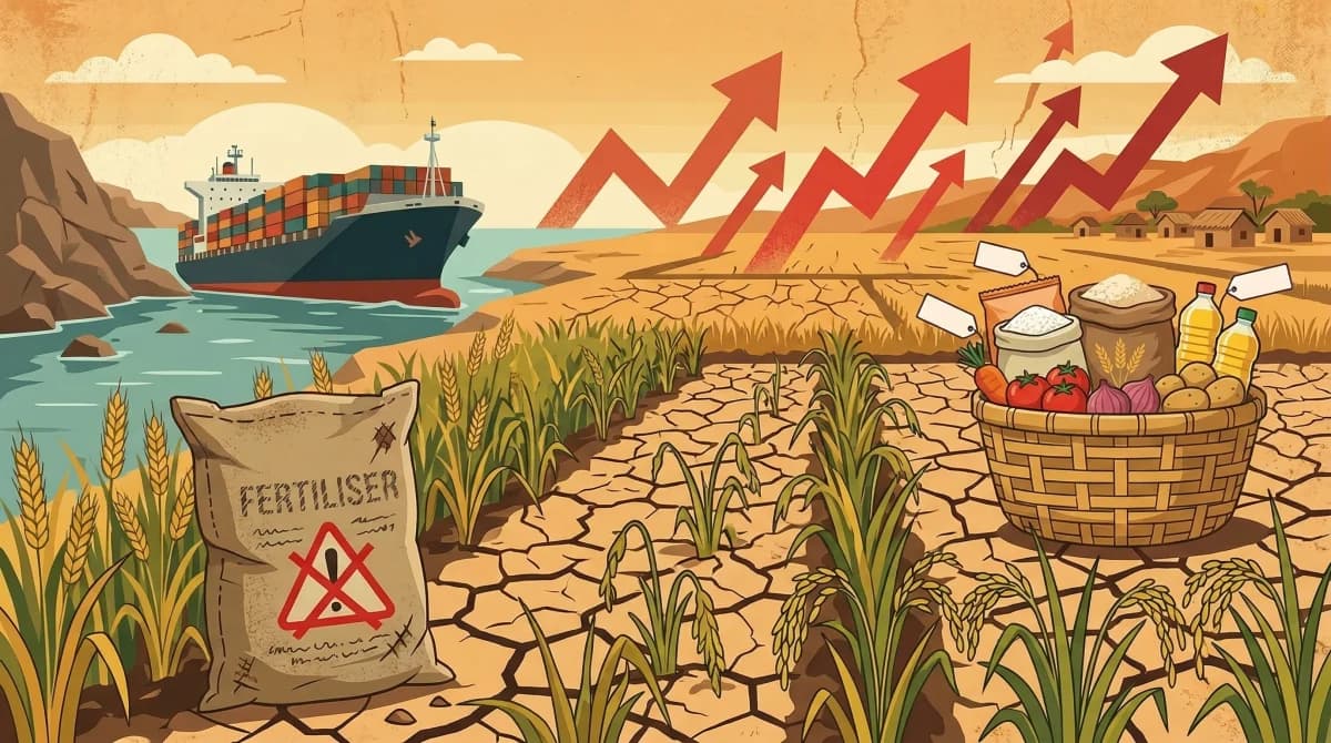 Fertiliser Crisis: How the Iran War Could Make Your Groceries Costlier