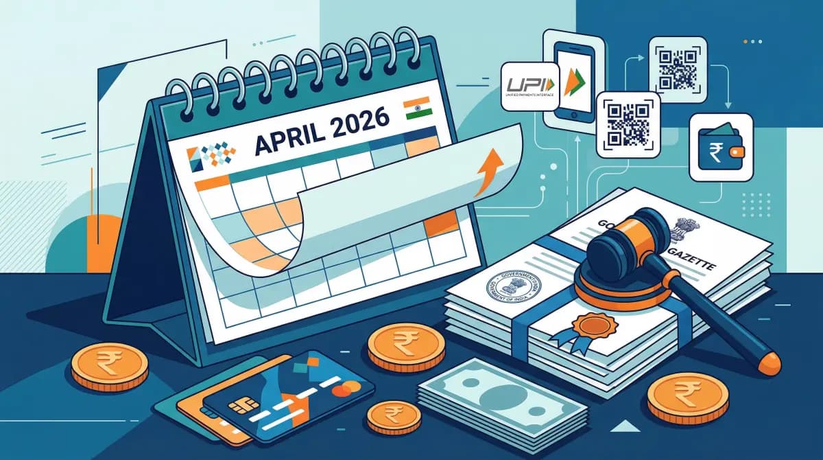 10 Money Rules Changing from April 1 — New Tax, Credit Card, and TCS Rules Explained