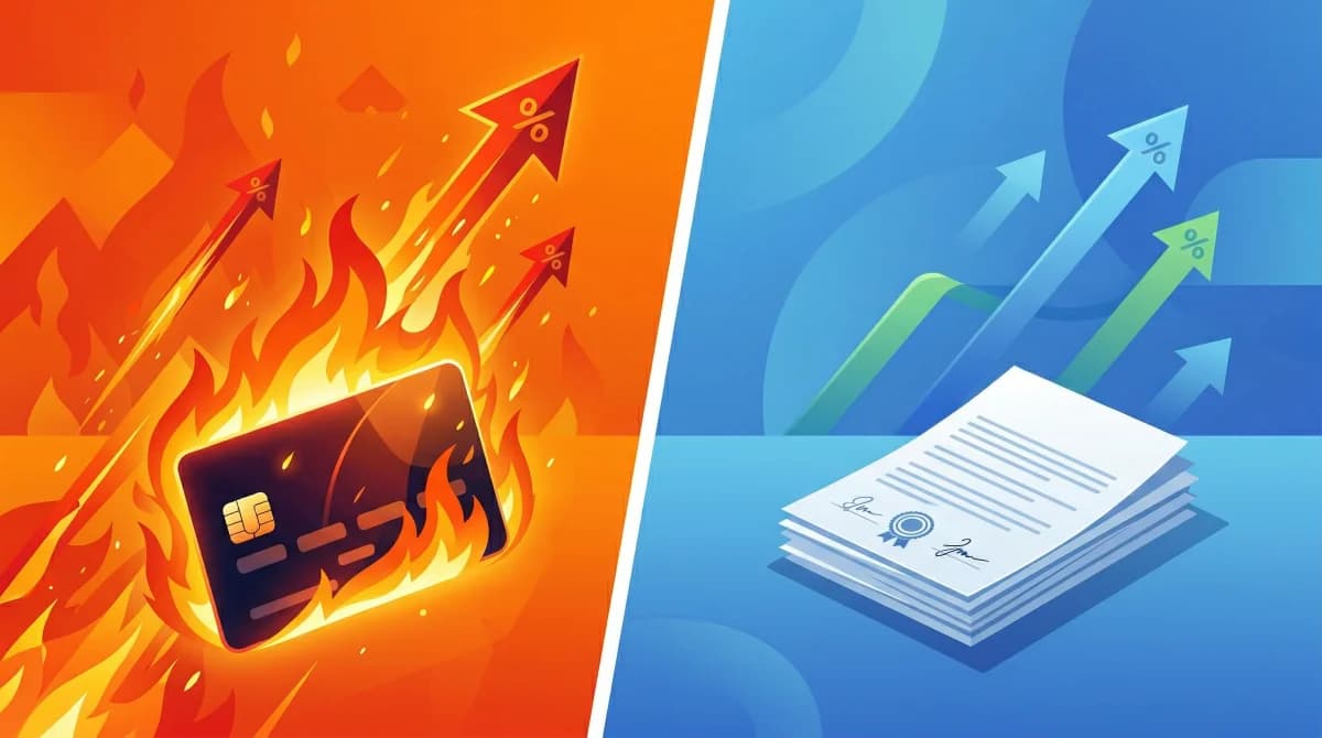 Personal Loan vs Credit Card Debt: Which Is Worse for Your Money?