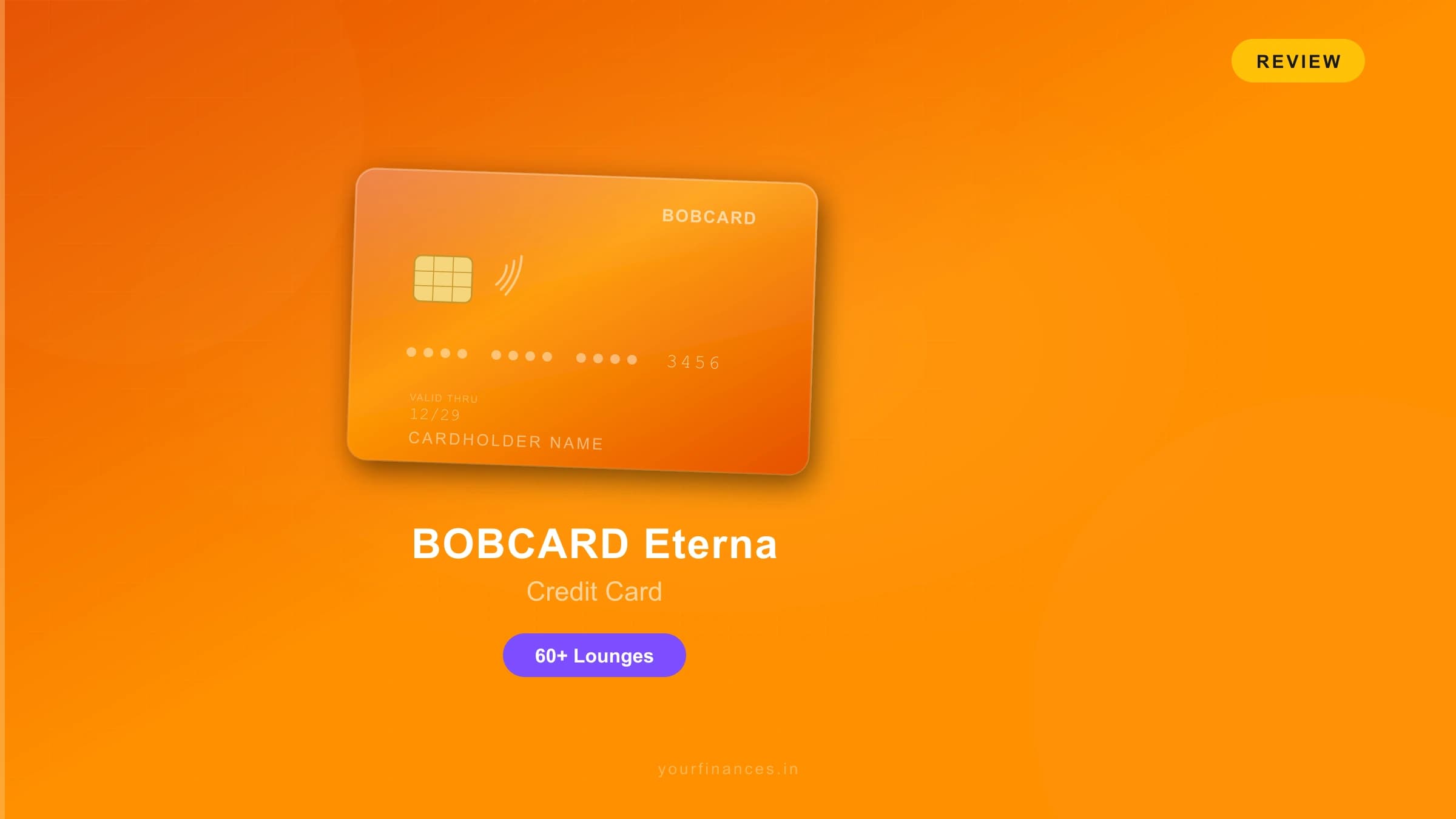 BOBCARD Eterna Credit Card Review: Best Travel Card?